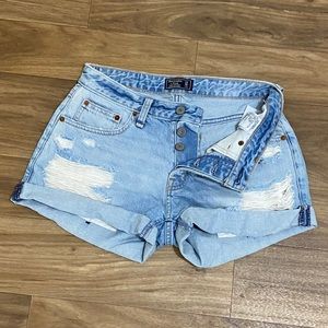 Abercrombie boyfriend shorts
